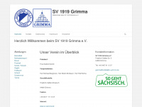 sv-grimma.de Webseite Vorschau