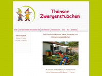 thoenser-zwergenstuebchen.de Webseite Vorschau