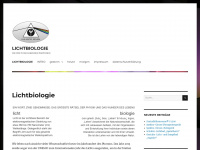 lichtbiologie.de Webseite Vorschau