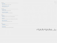marmaro.de Webseite Vorschau