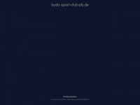 budo-sport-club-pb.de Webseite Vorschau