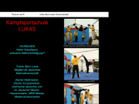 kampfsportschule.lukas.ms Webseite Vorschau