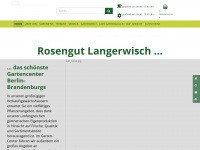 rosengut.de Webseite Vorschau