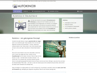 autokino24.de Webseite Vorschau