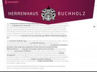 herrenhaus-buchholz.de Webseite Vorschau