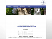 tierarzt-moehring.de Webseite Vorschau