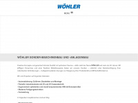 bt.woehler.com Webseite Vorschau