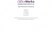 officeworks.de Webseite Vorschau
