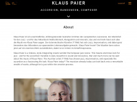 klaus-paier.com Webseite Vorschau