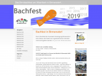 birmibachfest.ch Webseite Vorschau
