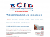 ecid.at Webseite Vorschau