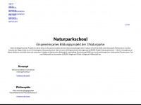 naturparkschoul.lu Webseite Vorschau
