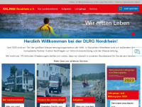 nordrhein.dlrg.de Webseite Vorschau