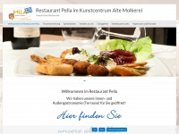 restaurant-pella.de Webseite Vorschau