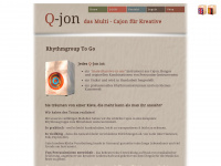 q-jon.de Webseite Vorschau