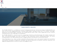 thurm-concept.com Webseite Vorschau