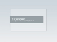 spriesterbach-promotion.de Webseite Vorschau
