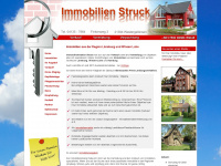 immobilien-struck.de Webseite Vorschau