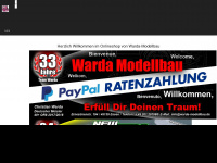 warda-modellbau.de Webseite Vorschau