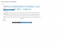 kitzsteinhorn-extreme.at Webseite Vorschau