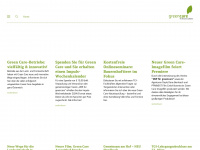 greencare-oe.at Webseite Vorschau