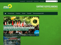 gruene-gevelsberg.de Webseite Vorschau