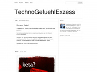 technogefuehl.tumblr.com Webseite Vorschau