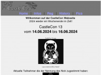 castlecon.de Webseite Vorschau