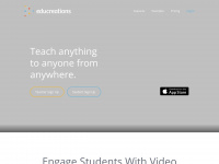 educreations.com Webseite Vorschau