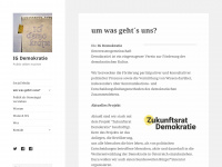 ig-demokratie.at Webseite Vorschau