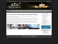 stc-security.de Webseite Vorschau