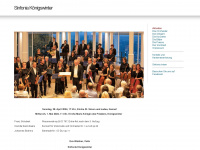 sinfonia-koenigswinter.de Webseite Vorschau
