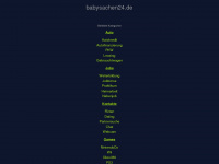 babysachen24.de Webseite Vorschau