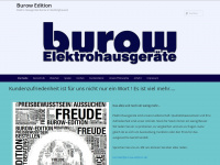 burow-edition.de Webseite Vorschau