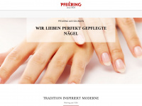 pfeilring.com Webseite Vorschau