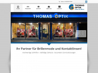 thomas-optik.de Webseite Vorschau