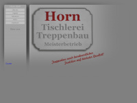 tischlerei-horn.de Webseite Vorschau
