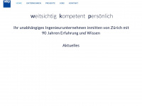 wkp-bauing.ch Webseite Vorschau