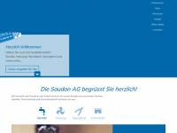 saudan.ch Webseite Vorschau