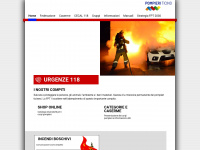 pompieriticino.ch Webseite Vorschau