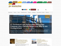 pv-magazine.de Webseite Vorschau