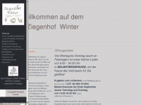 ziegenhof-winter.de Webseite Vorschau