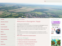 baumgarten.gv.at Webseite Vorschau