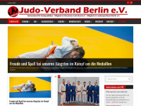 judo-verband-berlin.eu Webseite Vorschau