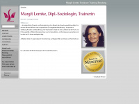 margit-lemke.de Webseite Vorschau