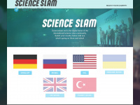 scienceslam.net Webseite Vorschau