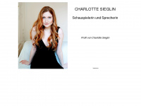 charlottesieglin.de Webseite Vorschau