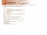 communtu.org Webseite Vorschau