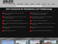 lokliste.de Webseite Vorschau