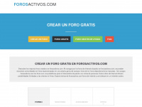 forosactivos.com Webseite Vorschau